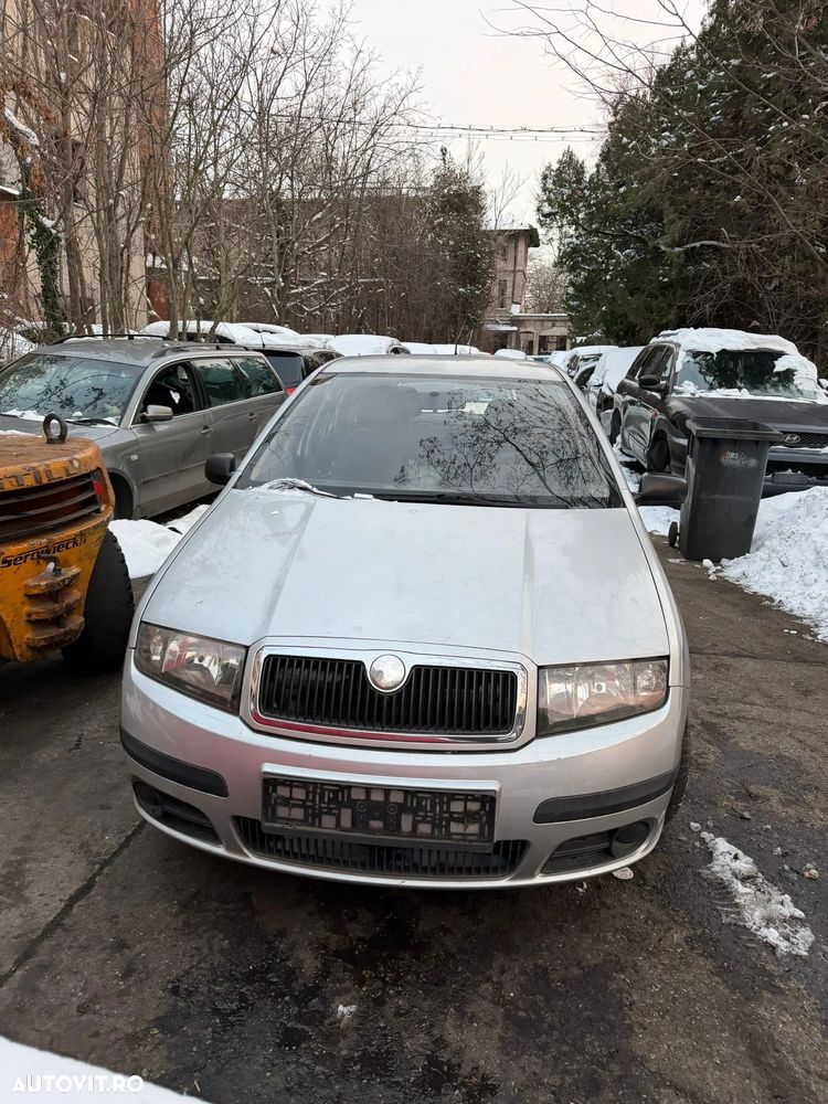 Dezmembrez Skoda Fabia 1 facelift break gri argintiu 1,4 diesel 2007 - 2