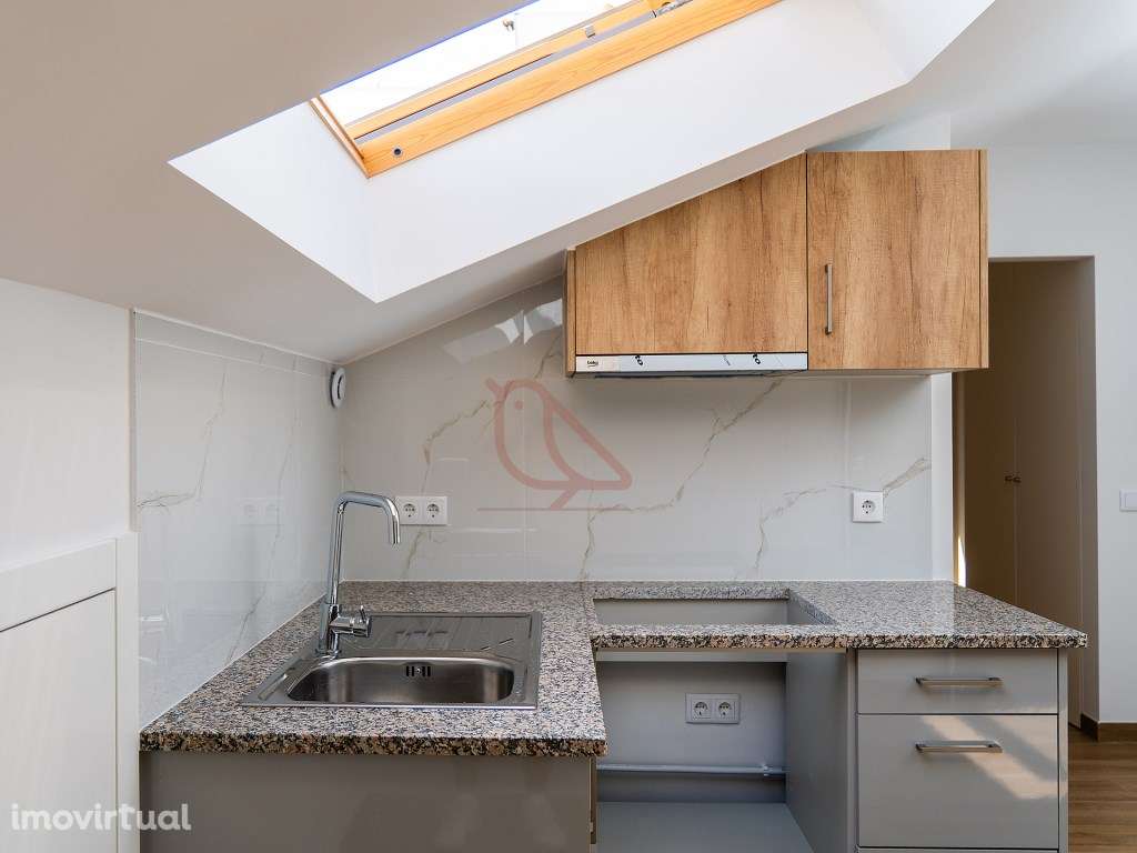 Arrendamento | Apartamento T1 | Novo | Cozinha Semi-Equipada | Vale... - Grande imagem: 2/11