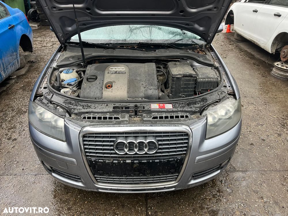 Bara fata completa Audi A3 8P facelift gri LY7H 2006 - 8