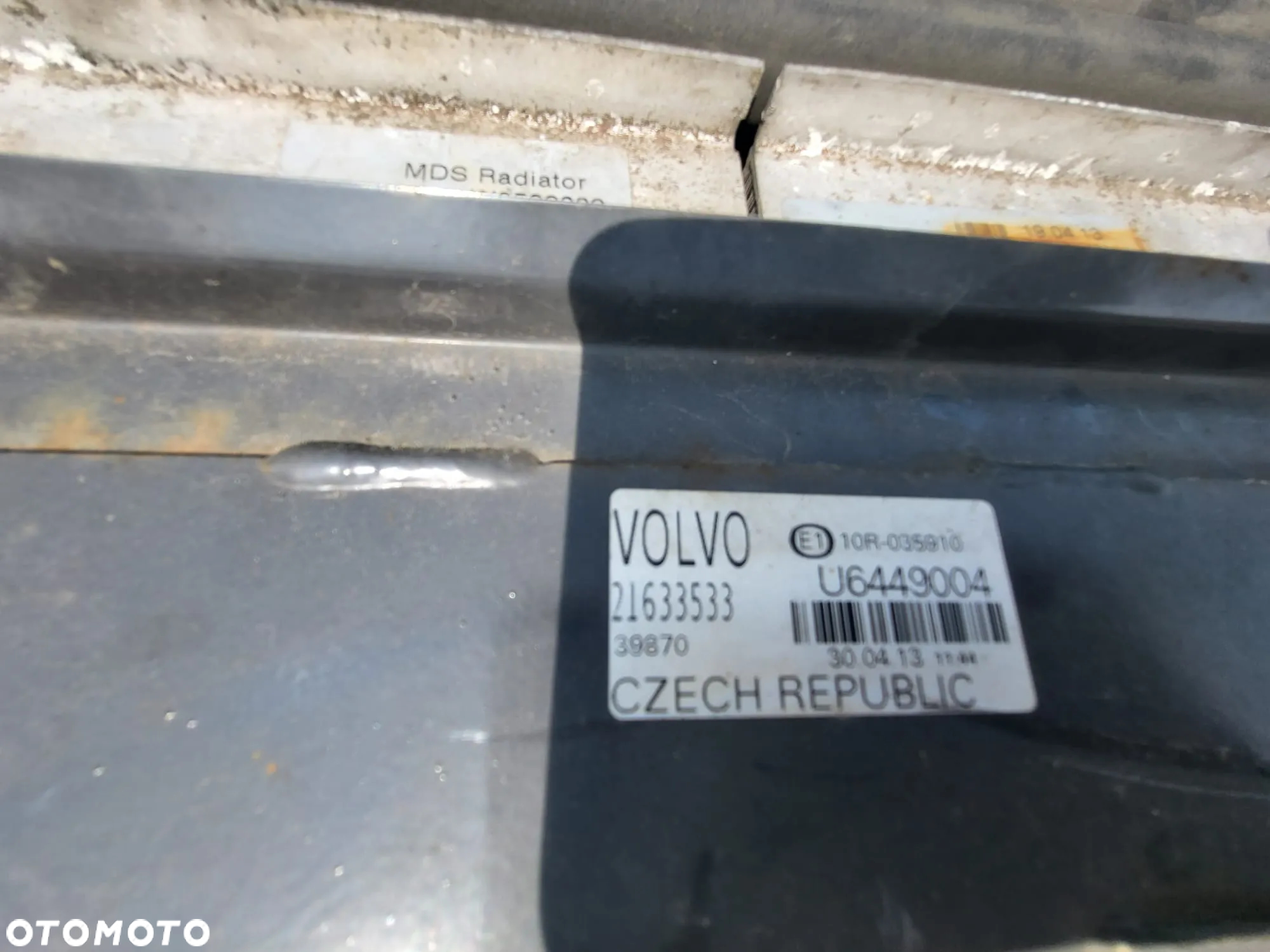 Chłodnice volvo hybryda U6453002 V0709003 21633705 - 6