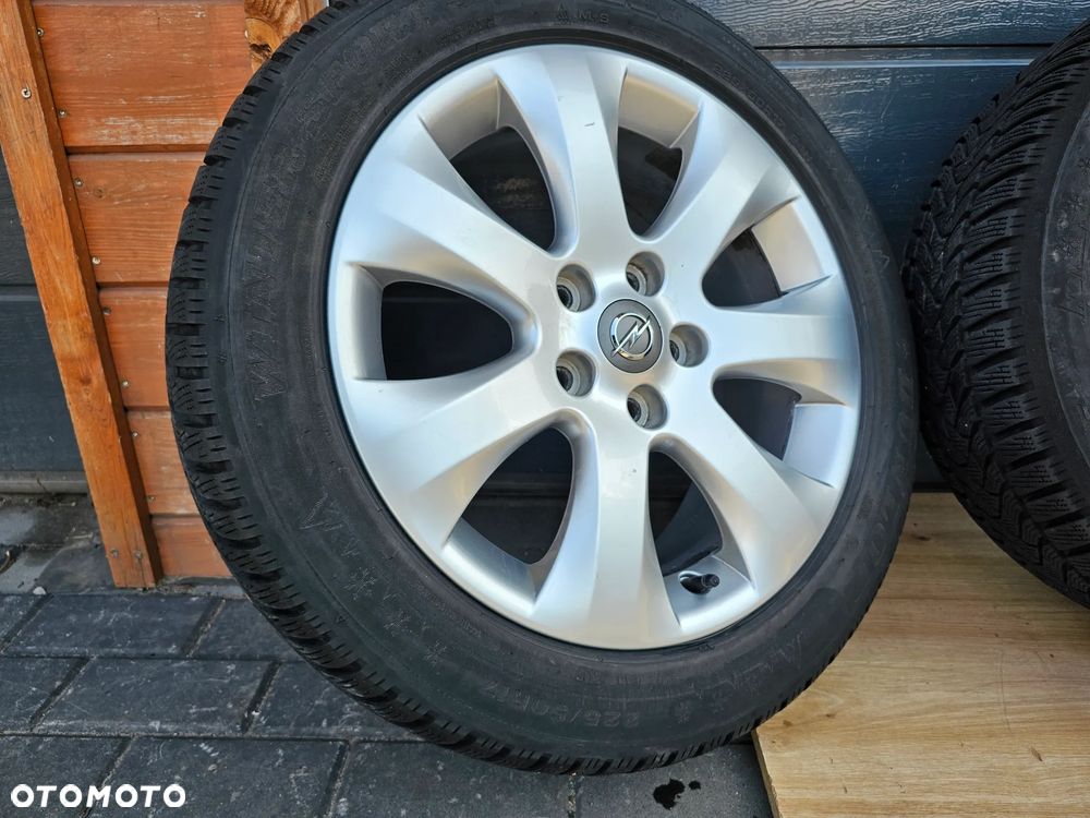 FELGI ALUMINIOWE KOŁA OPONY ZIMOWE OPEL ASTRA J K ZAFIRA C INSIGNIA B R17 5x115 ET44 225/50/17 - 13