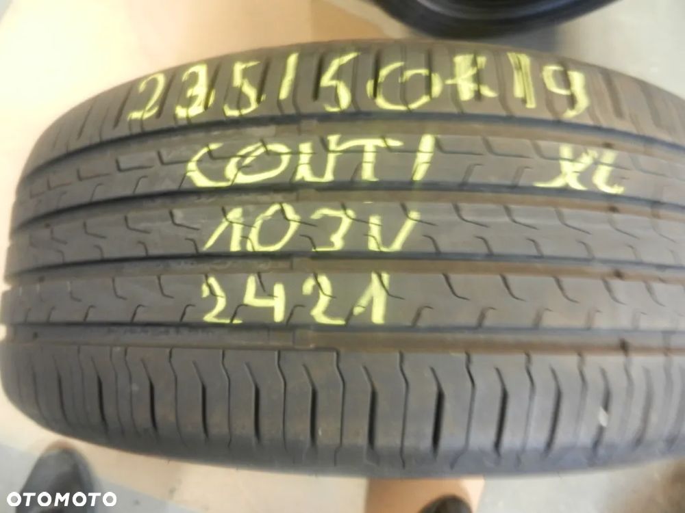OPONY 235/50R19 CONTINENTAL ECO CONTACT 6 XL DOT 2421 6,7MM - 2