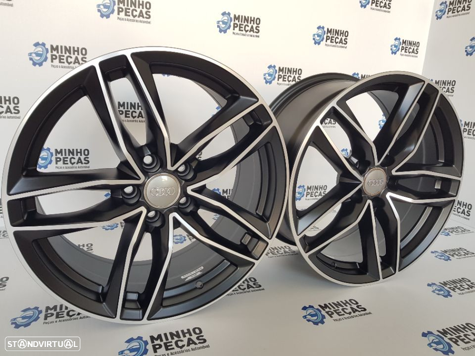 Jantes Audi (RS6) em 18 Matt Black Polish - 3