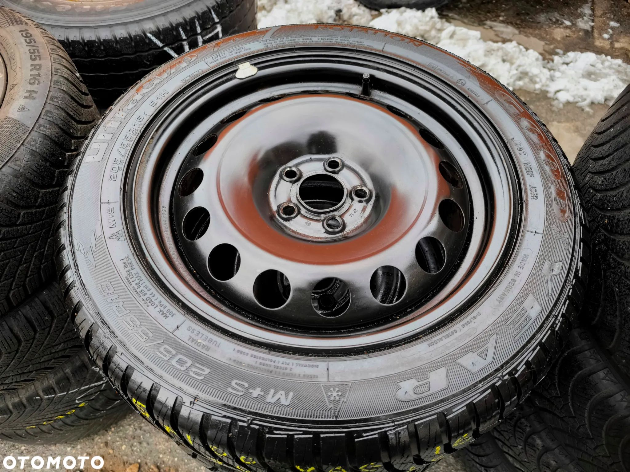 5x100 Felgi Stalowe Stal 16 Koła Zimowe Zima AUDI A3 8L TT 8J SKODA OCTAVIA I SEAT LEON I TOLEDO II 2 VW GOLF 4 IV NEW BEETLE BORA Legnica ALU-RAD 205/55 7mm - 1