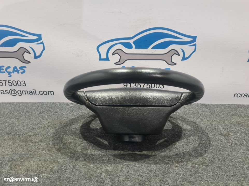 VOLANTE GUIADOR COMPLETO SAAB 95 9.5 9-5 PELE COMANDOS MULTIFUNÇÕES AIRBAG - 4