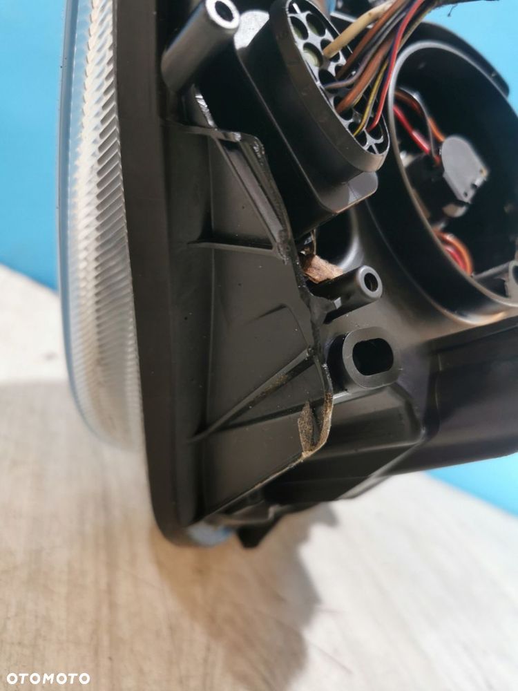 Skoda Fabia II Lift lampa reflektor lewa przód soczewka Europa - 4