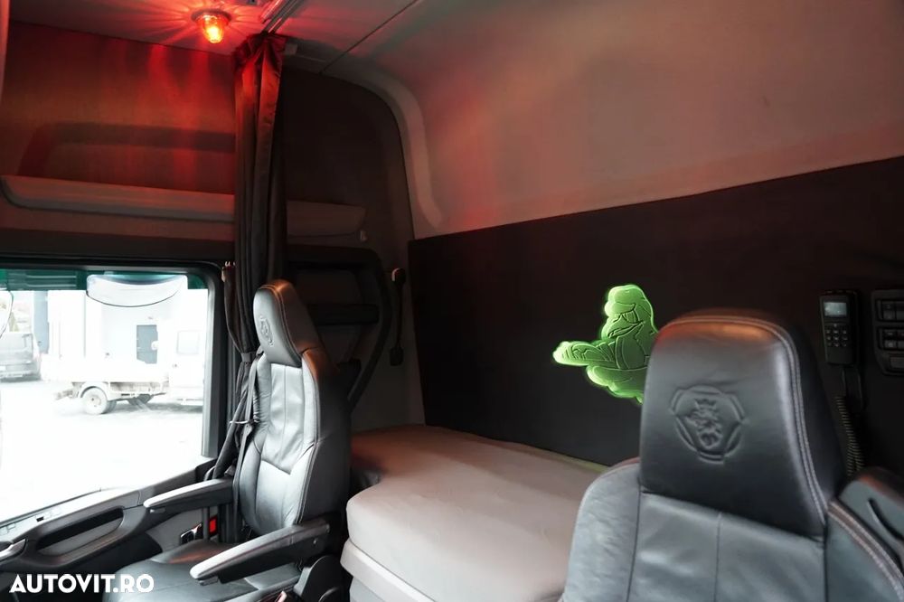 Scania G 280 / SOLO / 4x2 / CORTINĂ - 7,7 m / BDE / FULL AIRMATIC / PLUSĂ / PIELE - 29
