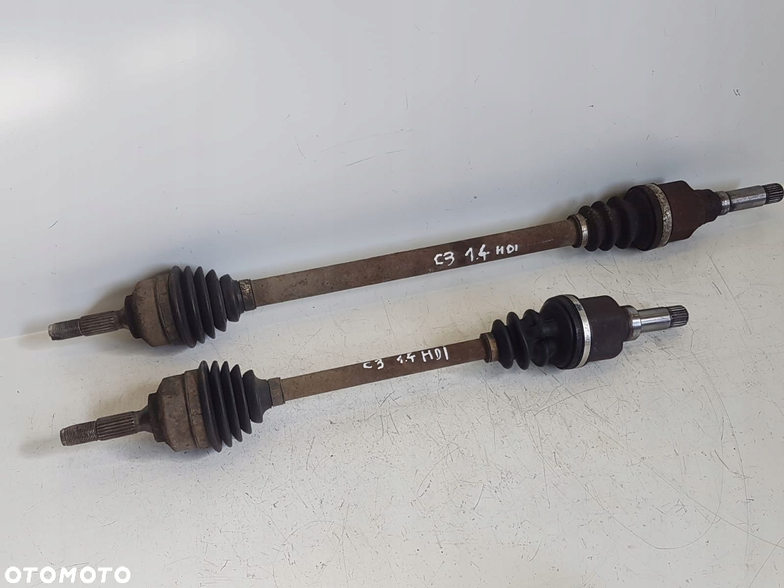 CITROEN C3 LIFT 1.4 HDI 05- PÓŁOŚ LEWA KRÓTKA - 8