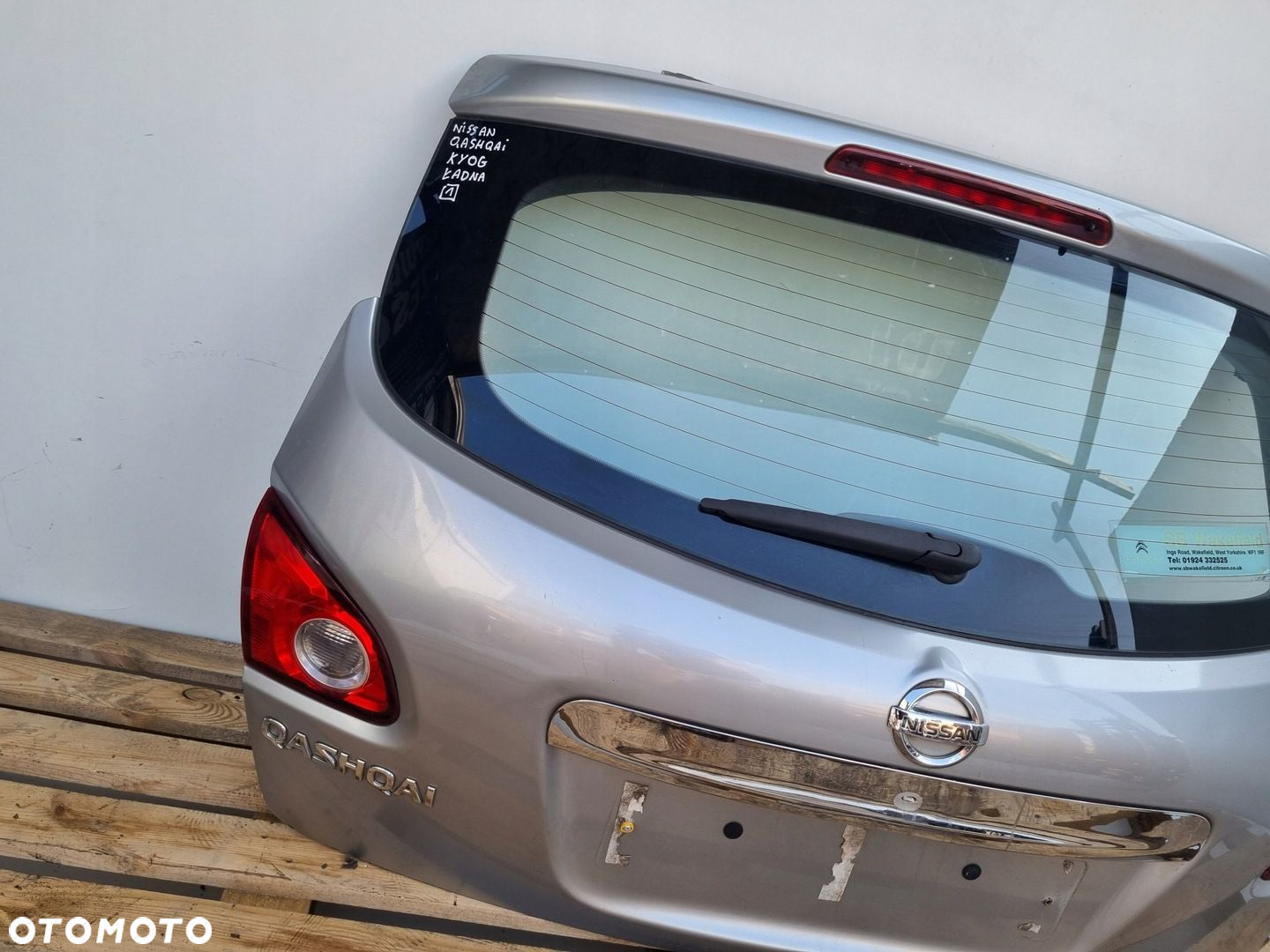 Nissan Qashqai J10 TYLNA TYLNIA KLAPA BAGAŻNIKA TYŁ KY0G KYOG KYO KY0 - 3