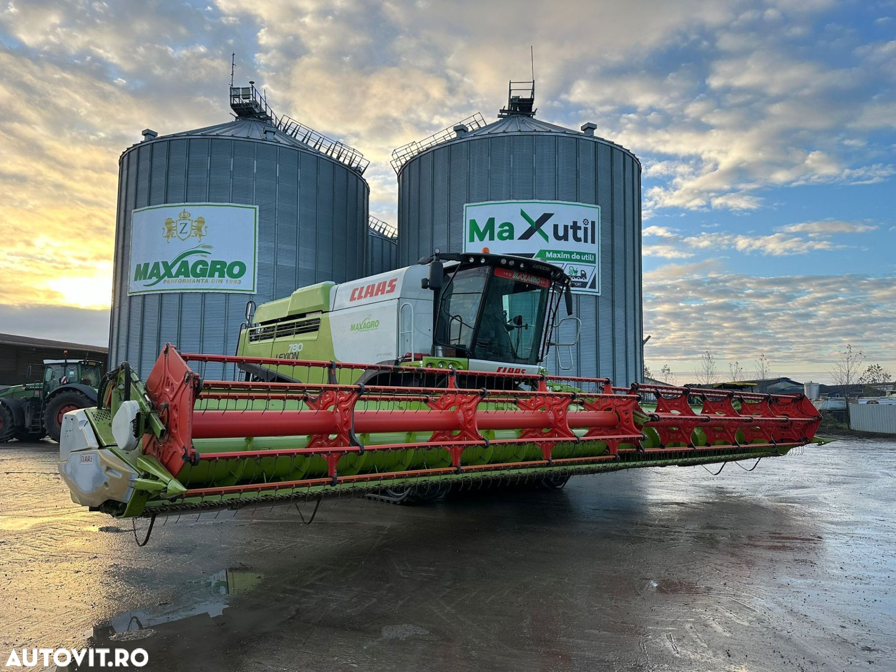 Claas Lexion 780TT Combina Agricola si Heder Vario 1080 - 3