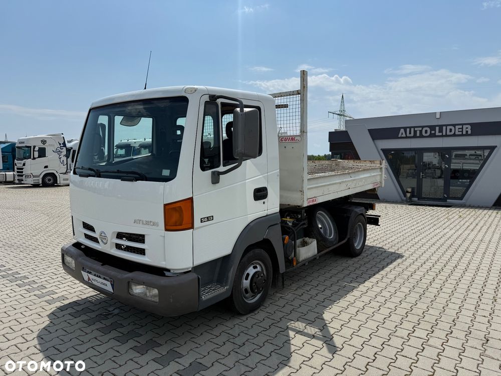 Nissan ATLEON 56.13 / HAKOWIEC / DMC 5600KG / TACHO TARCZKI / 49.000 KM ! ! ! / Z FRANCJI /  STAN BDB / / / - 32