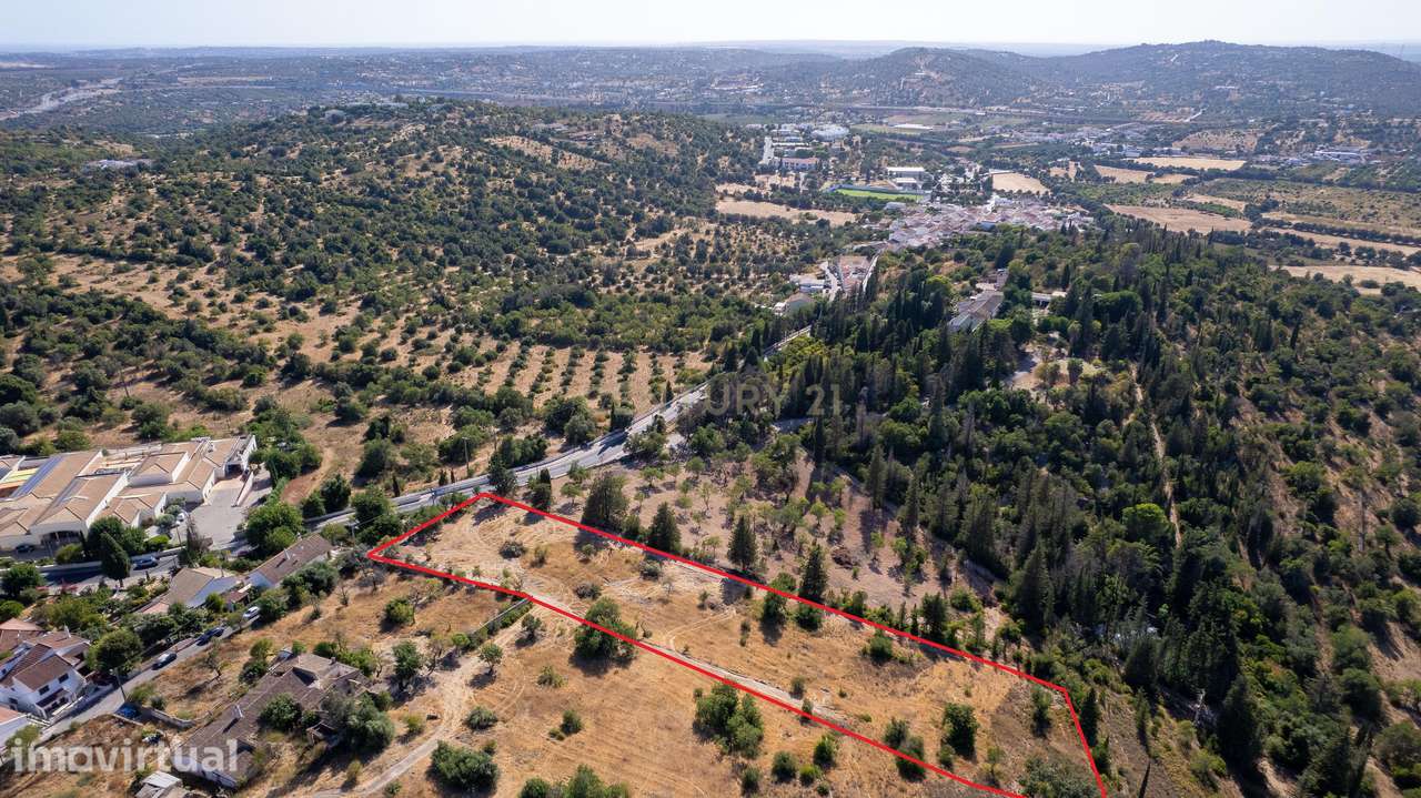 Terreno urbanizável de 6.440 m² em Paderne – Elevado potencial de dese - Grande imagem: 2/16