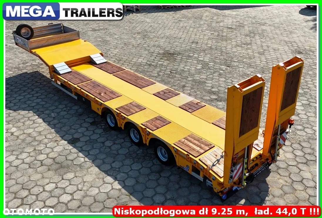 Mega Niska podłoga, DMC 54 T, oś skrętna, najazdy HYDRULICZNE 4,0 M !!! - 39