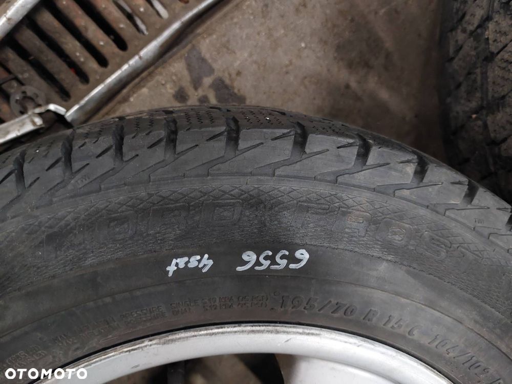FELGI ALUMINIOWE 5x112 7Jx15 ET35 FI66,6 MERCEDES VITO W638 KBA43547 - 7
