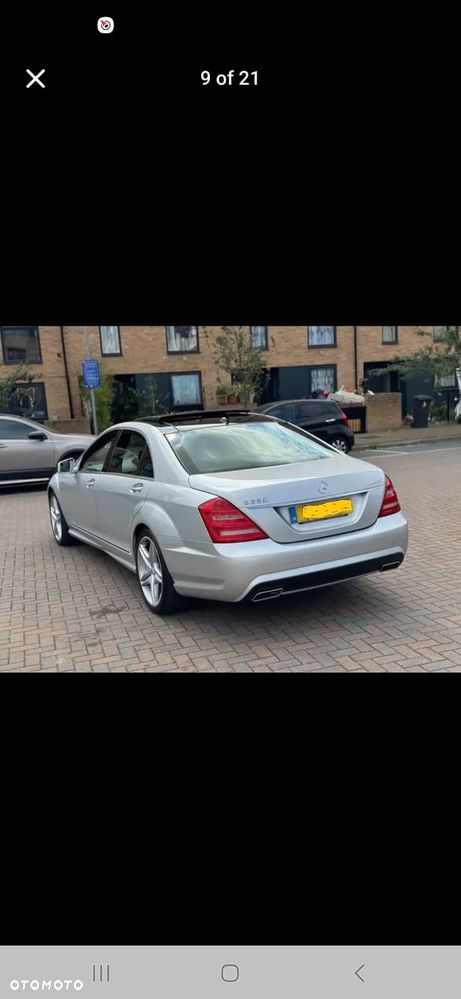 MERCEDES W221 LIFT LONG PAKIET AMG SILNIK 3.0 CDI BLUETEC 642862 95TYŚ MIL SPREBRNY C775 775 CZĘŚCI - 4