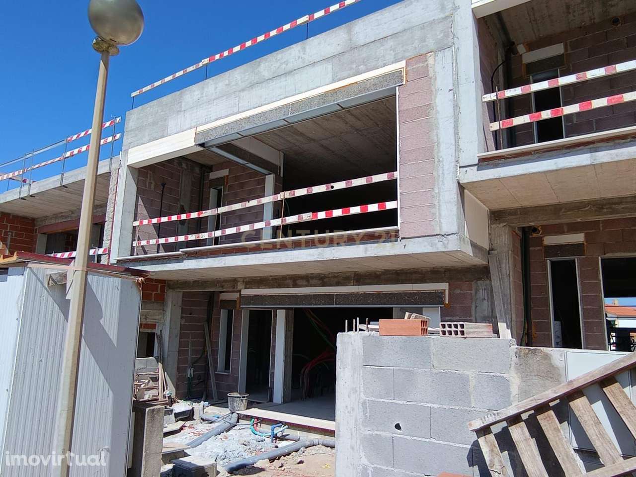 Moradia com piscina em construção com vista mar - Areia Branca,  Louri - Grande imagem: 2/15