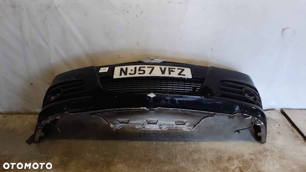 ! ZDERZAK PRZÓD PRZEDNI OPEL VECTRA C LIFT FL Z20R CZARNY HALOGENY - 1
