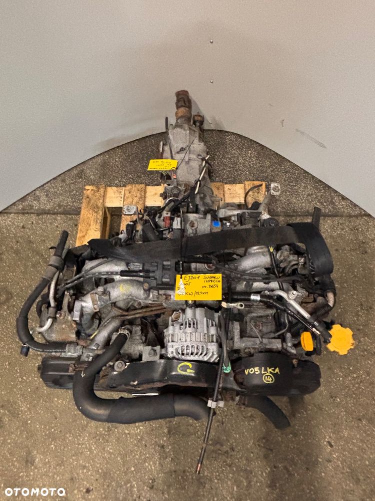 SILNIK kompletny SUBARU IMPREZA FORESTER II SG 2.0 16V 125KM EJ201 EJ201NY7AB  2002-2006 - 3