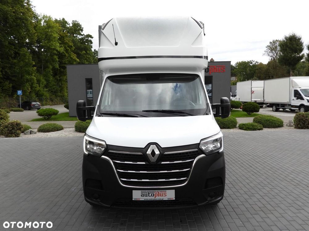 Renault MASTER PLANDEKA 10 PALET WEBASTO TEMPOMAT LEDY PNEUMATYKA KLIMATYZACJA  165KM - 6