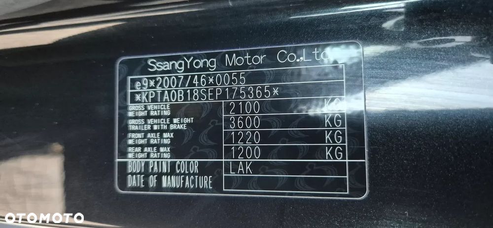 SsangYong/KGM Korando 2.0 e-XGi200 2WD Crystal - 10
