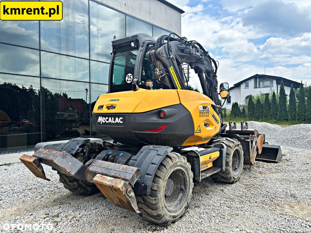 Mecalac 9 MWR KOPARKA KOŁOWA 2019R. | MECALAC 11 KOMATSU PW 98 TEREREX TW 95 110 WACKER NEUSON 100 YANMAR - 21