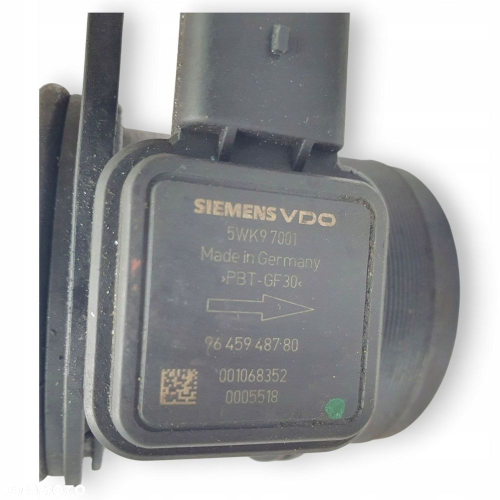 PRZEPŁYWOMIERZ Citroen Berlingo Xsara Picasso 2.0 HDI 5WK97001 9645948780 - 2