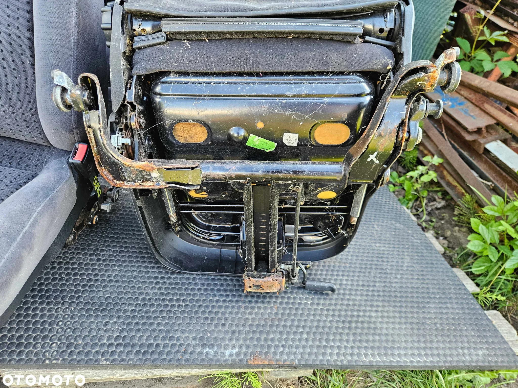 Fotele Fotel Siedzenie Kanapa Podlokietnik Oparcie Welur VW Passat B5 Przed Lift 1997r Komplet - 12