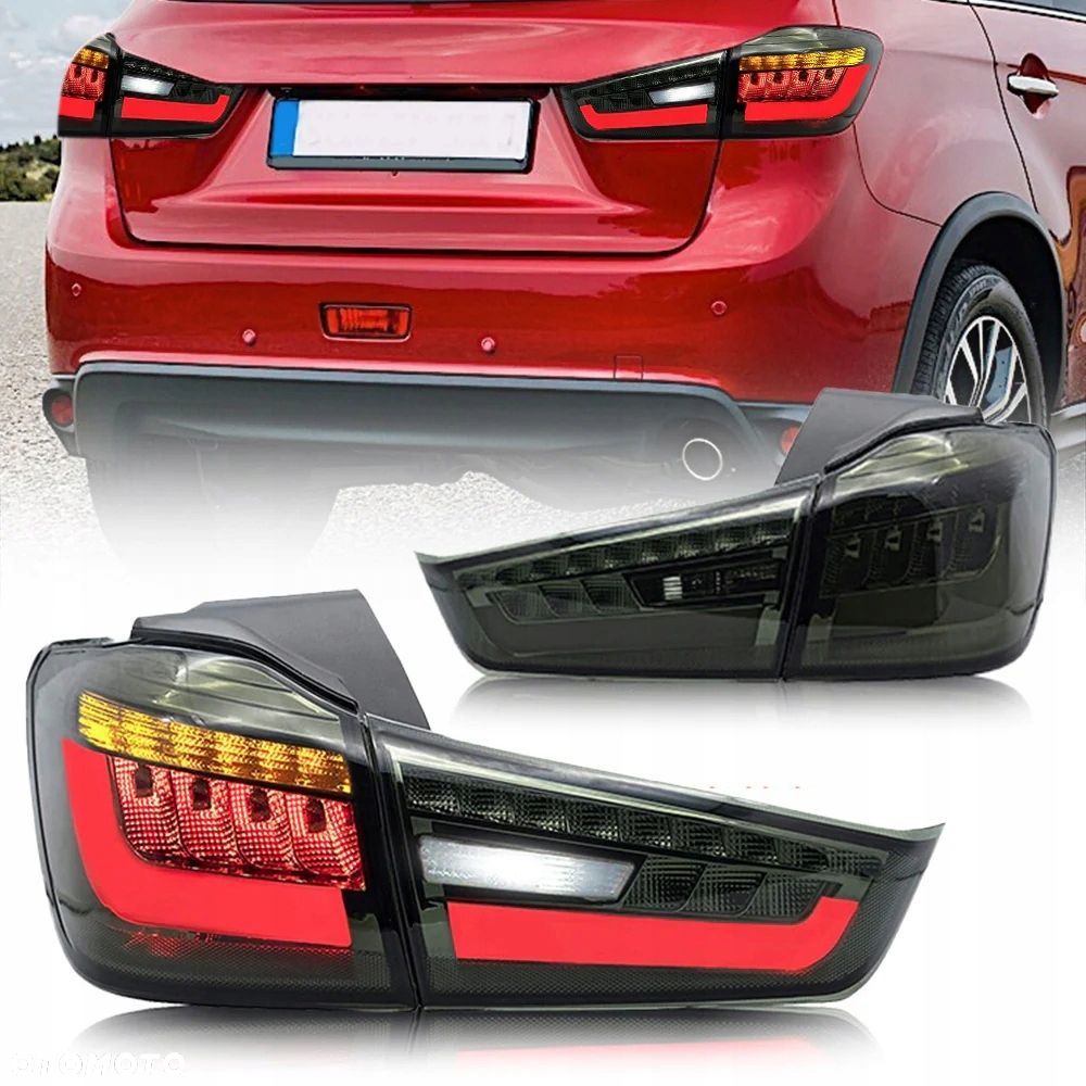 Lampy tylne 4szt kpl Led Tuning Smoke Dymione Mitsubishi ASX I 1 2010-2019 - 1