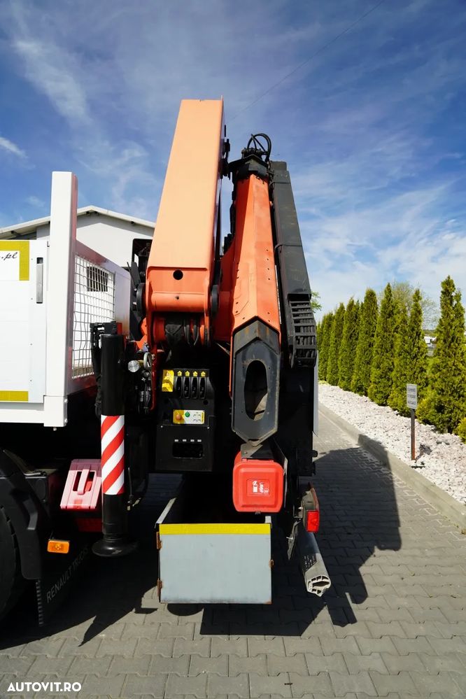 Renault C 430 / 8x4 / 7 M LIVRARE + PALFINGER 33002 HDS - ridicare: 14,5 M / CAPACITATE DE RIDICARE 9800 KG / RADIOCOMANDĂ / ROTATOARE / EURO 6 - 26