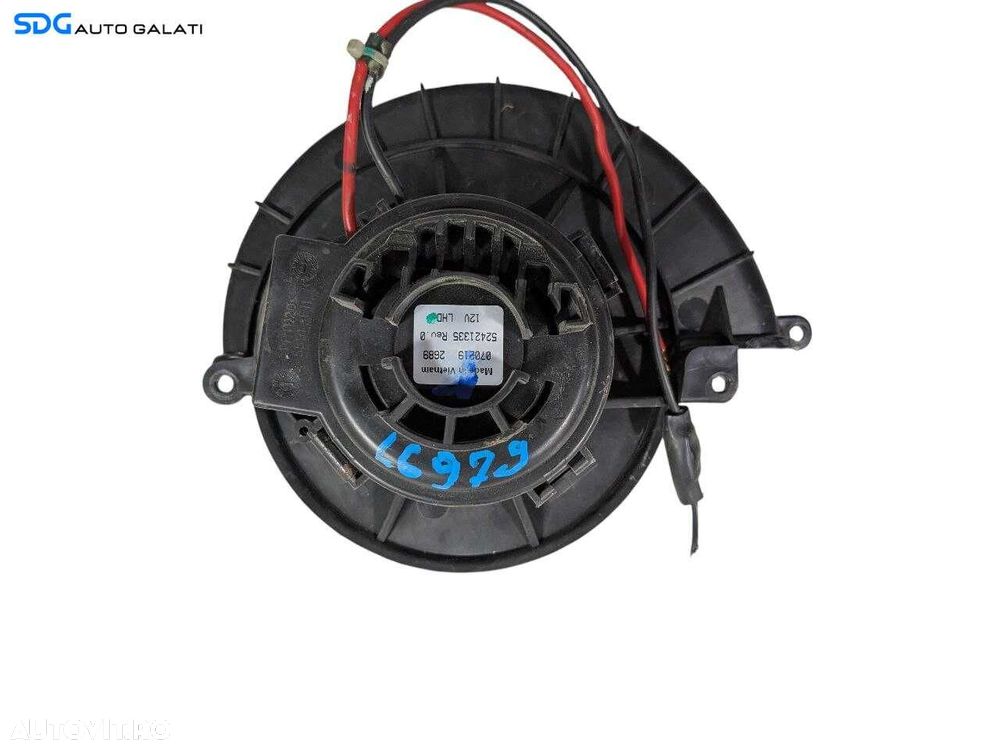 Aeroterma Motoras Ventilator Habitaclu Bord Opel Astra H 2004 - 2010 Cod 52421335 [L6979] - 7