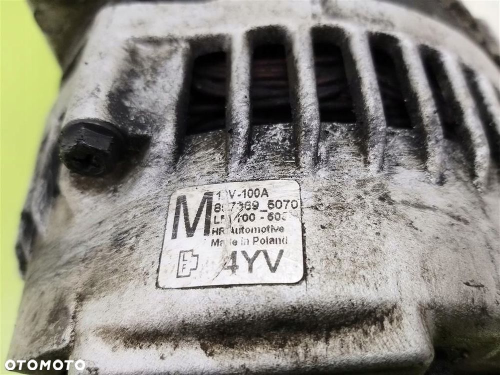 Alternator Opel Corsa C 2000-2006 1,7 DI 8973695070 ORYGINAŁ - 3