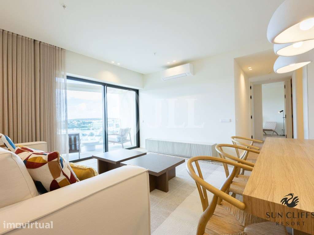 Apartamento T1+1, novo, no Sun Cliffs Resorte, em Lagos, Algarve - Grande imagem: 3/45