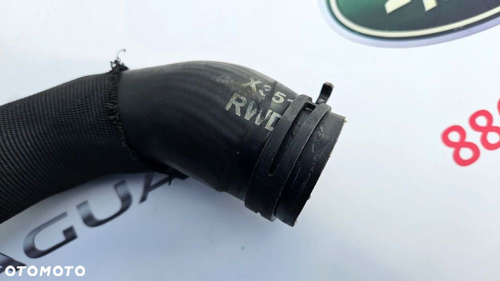 Jaguar XJ 351 LIFT 2015-2019 3.0 SC 340 KM RWD 306PS Przewód wody Rura chłodnicy wody górna prawa - 6