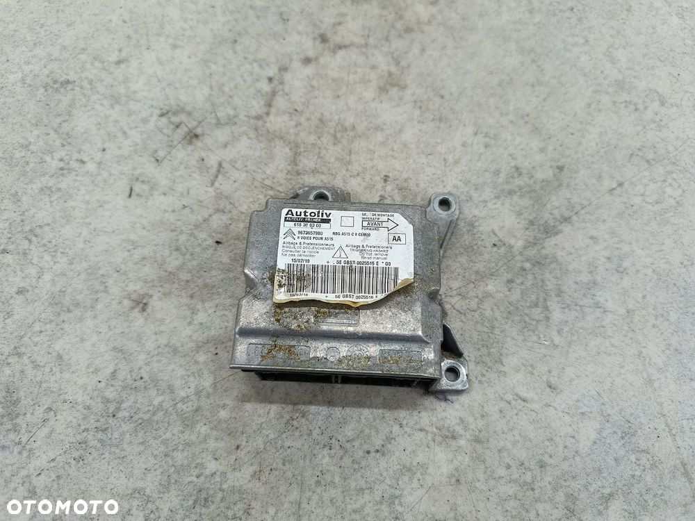 DESKA ROZDZIELCZA,KONSOLA ,PODUSZKI SENSOR CITROEN C3 II  9673657980 - 14