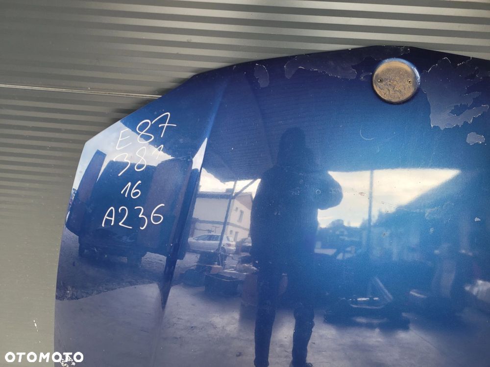 MASKA POKRYWA SILNIKA BMW E81 E87 E88 381 LEMANS BLAU A236 - 2