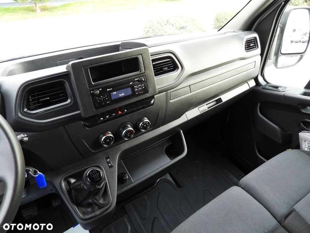 Renault MASTER PLANDEKA 10 PALET WEBASTO TEMPOMAT LEDY PNEUMATYKA KLIMATYZACJA  165KM - 32