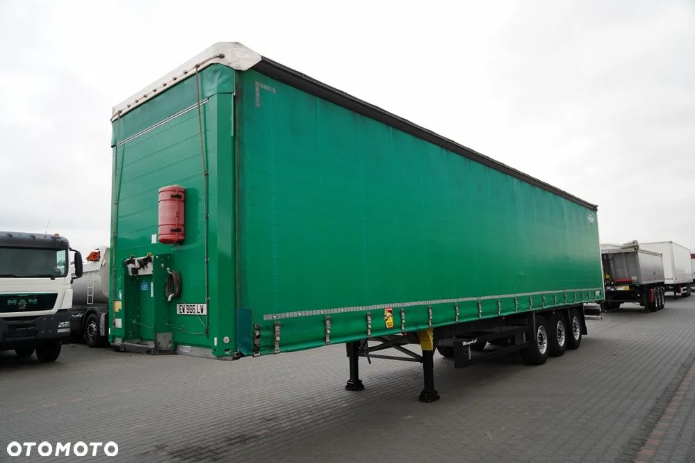 Schmitz Cargobull FIRANKA / STANDARD /  2x OSIE PODNOSZONE / OSIE SAF / PLANDEKA ZBROJONA - 3