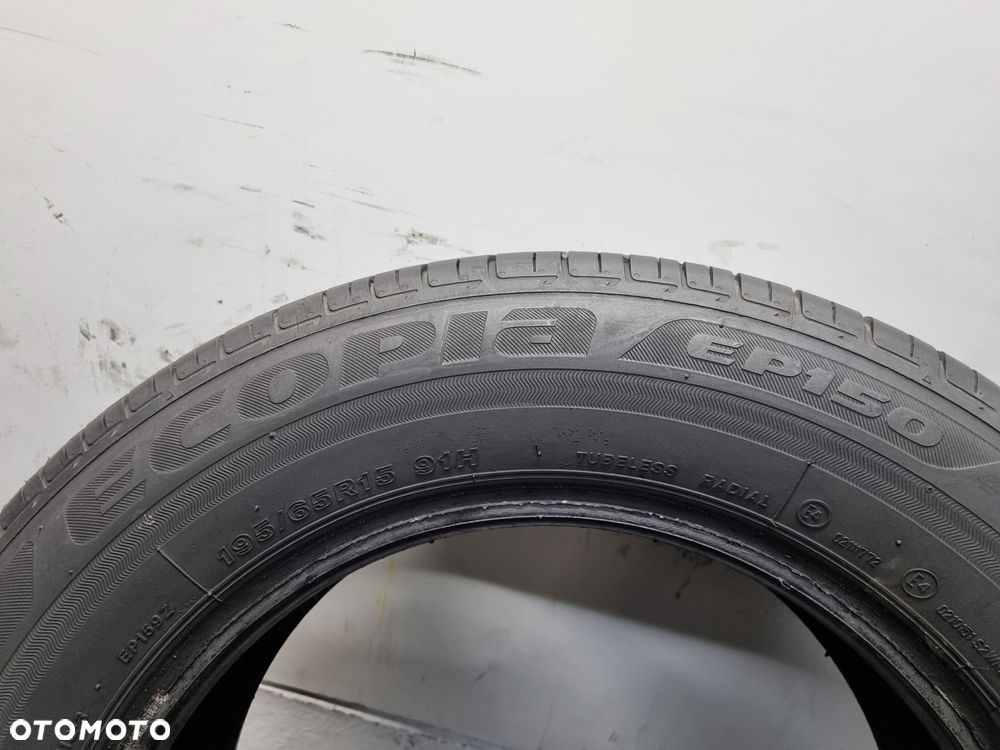 2x 195/65R15 91H Bridgestone Ecopia EP150 - 6