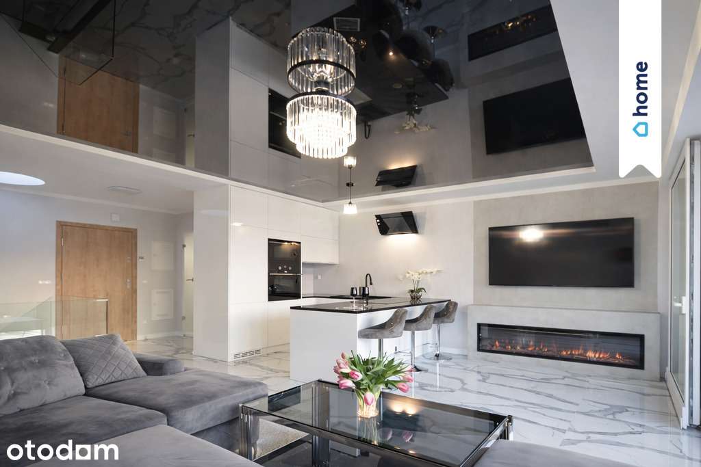 Nowoczesny apartament z tarasem na dachu