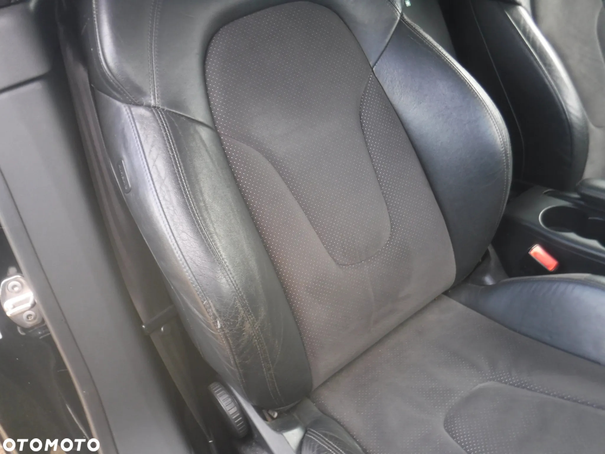Audi TT 8J Cabrio fotele skory alcantara przod sline s line air bag - 5
