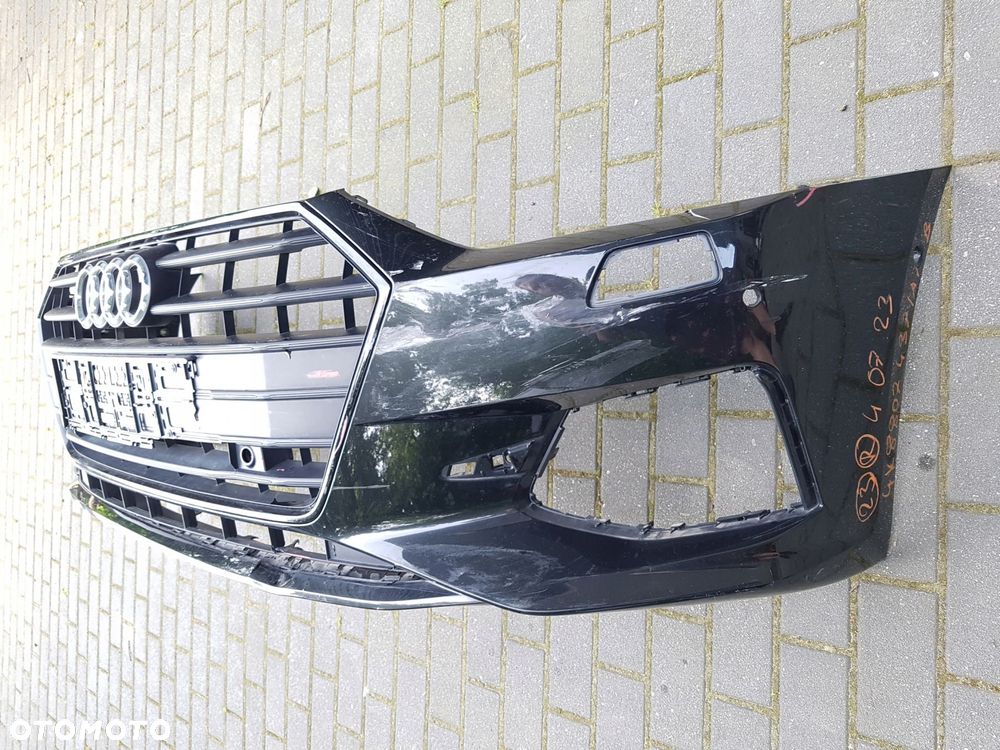 audi a7 c8 zderzak przód grill 4k8807437a 6 pdc - 1