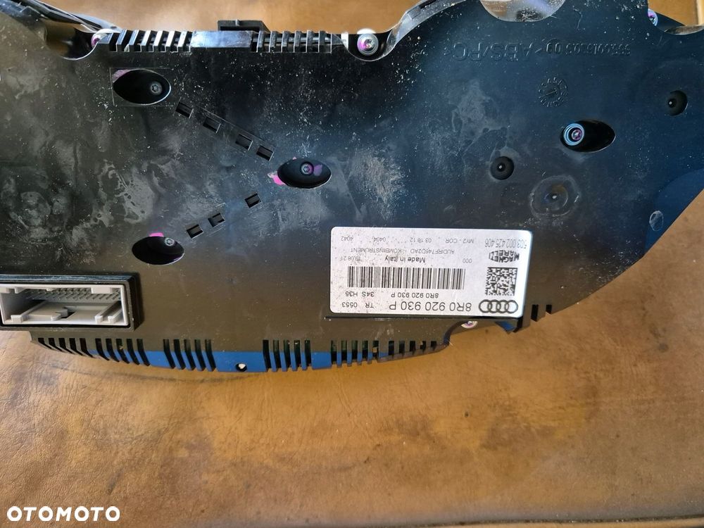LICZNIK ZEGARY 8R0920930R AUDI Q5 LIFT - 2