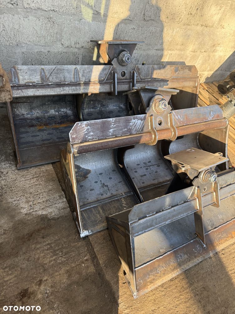 Lyzka skarpowa hydrauliczna skretna 100 łyżka 120 skarpówka 150 - 7