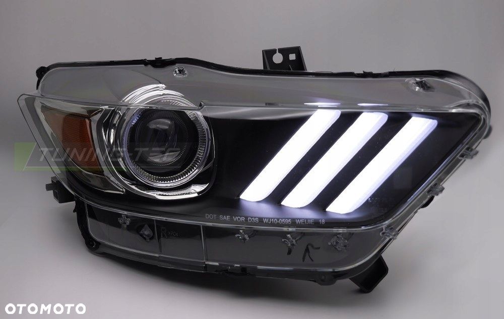 reflektor lampa bi xenon d3s europa homologacja ford mustang vi 6 usa 15-18 - 3