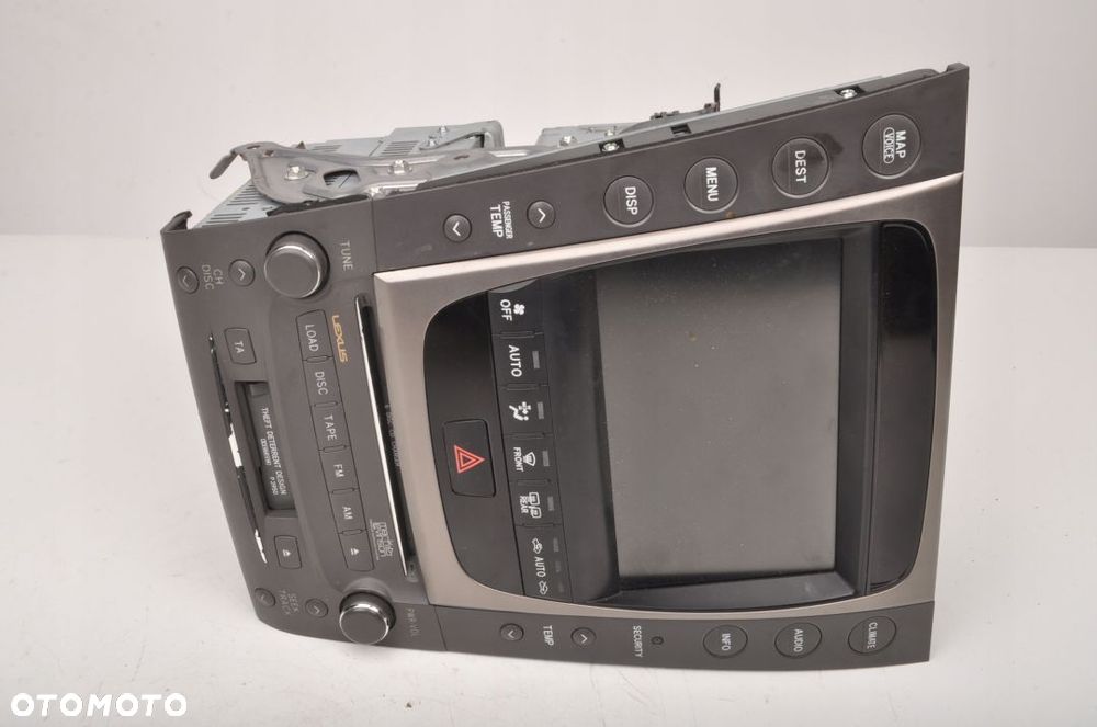 LEXUS GS III RADIO NAWIGACJA PANEL KLIMY - 11