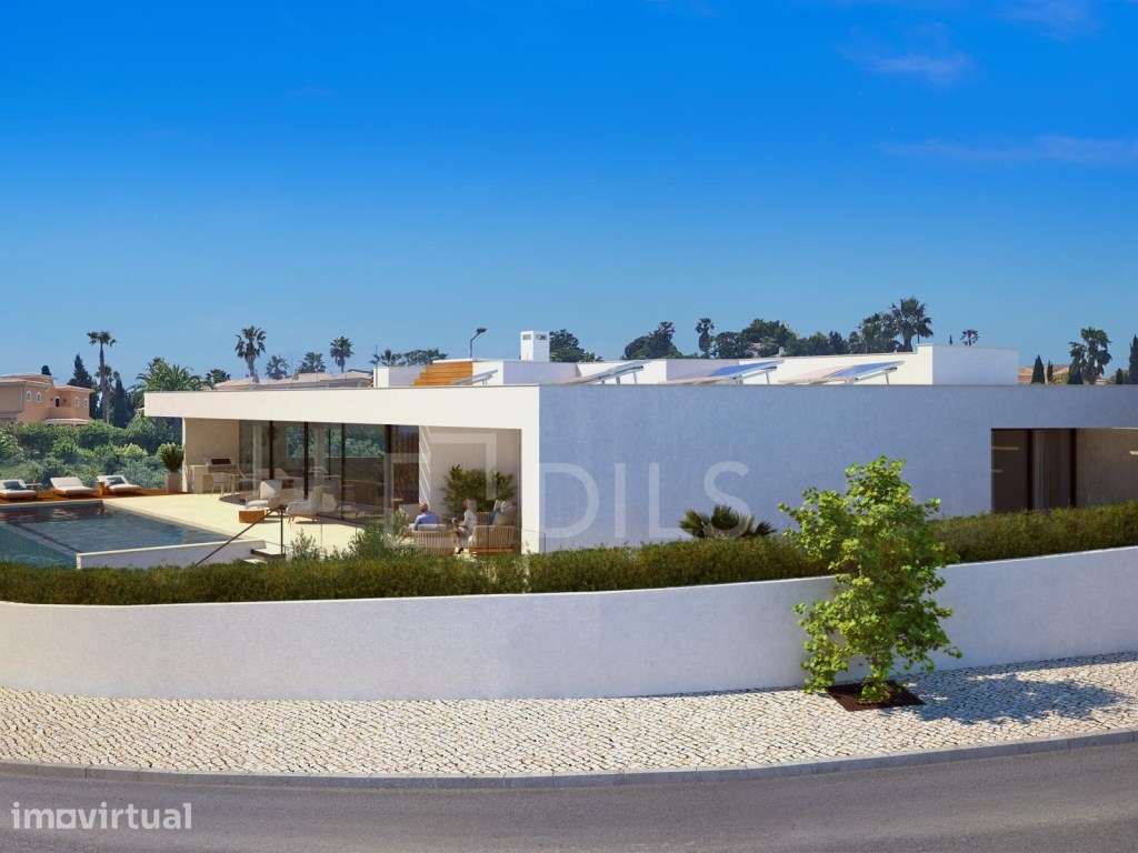 Lote com Projeto de Moradia Contemporânea e Vista Mar, Praia da Luz... - Grande imagem: 4/10