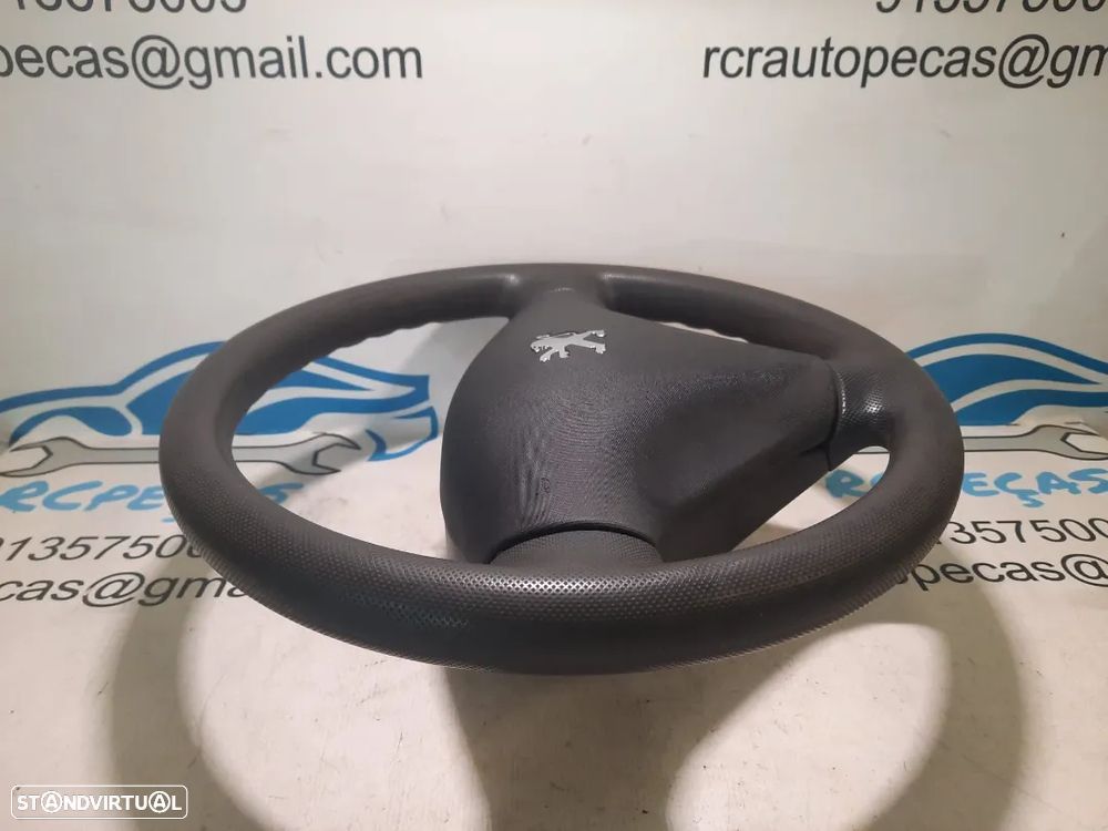VOLANTE GUIADOR COMPLETO PEUGEOT 107 PERFURADO GS120 01840 GS12001840 CITRÖEN C1 TOYOTA AYGO AIRBAG E8XN7134836 - 5