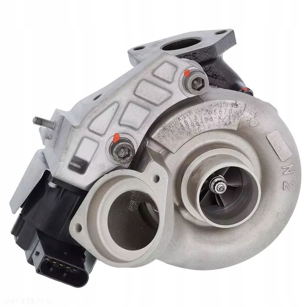 TURBO BMW 120 320 2.0 D 150 163 KM M47TU2D20 49135-05670 - 1