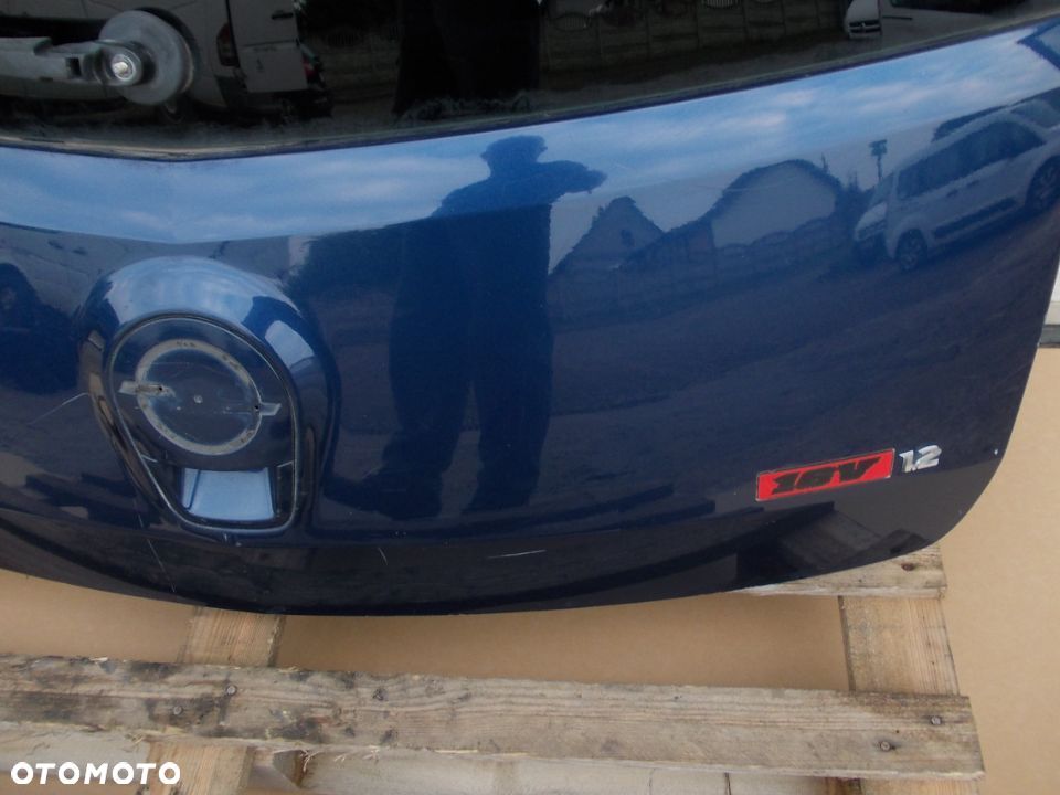 Klapa bagażnika tył Opel Agila B - 5