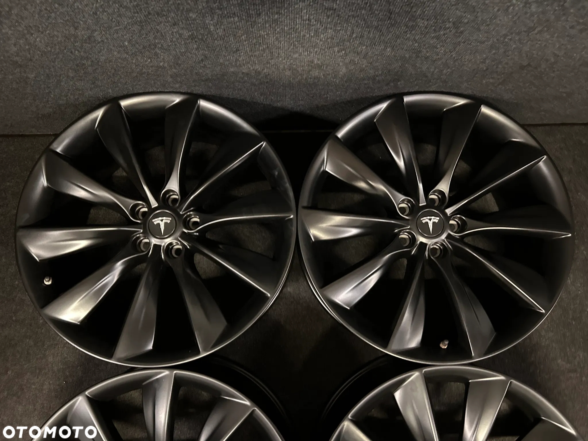 Alufelgi Tesla Model S Turbina 21 cali 5x120 4szt. Dwie szerokości z czujnikami! Ładne! - 4